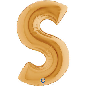 Letter S Gold 40inc