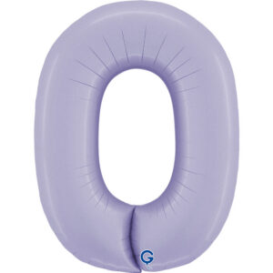 Number 0 Satin Lilac 40inc