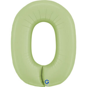 Number 0 Satin Olive Green 40inc