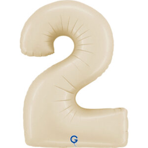 Number 2 Satin Cream 40inc