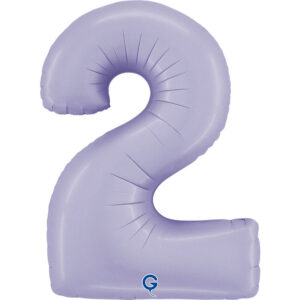 Number 2 Satin Lilac 40inc
