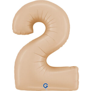 Number 2 Satin Nude 40inc