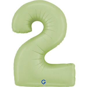 Number 2 Satin Olive Green 40inc