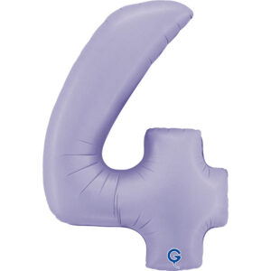 Number 4 Satin Lilac 40inc
