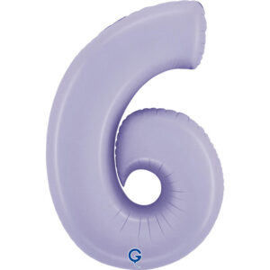Number 6 Satin Lilac 40inc