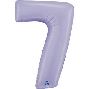 Number 7 Satin Lilac 40inc