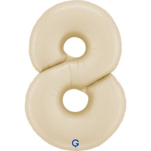 Number 8 Satin Cream 40inc
