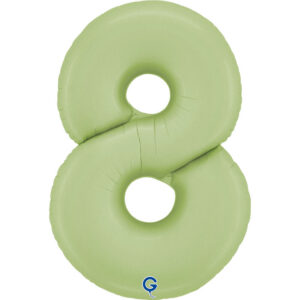 Number 8 Satin Olive Green 40inc