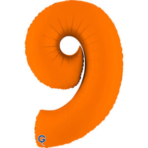 Number 9 Matte Orange 40inc