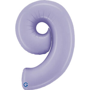 Number 9 Satin Lilac 40inc