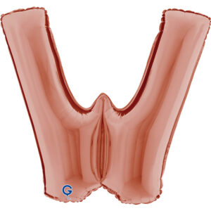 Letter W Rose Gold 40inc