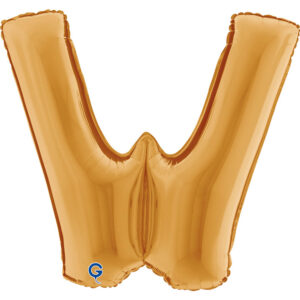 Letter W Gold 40inc