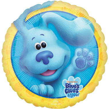 Foil Balloon - Blauw's Clues - 45 cm
