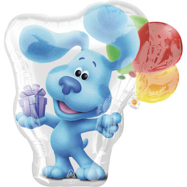 Foil Balloon - Shape - Blauw's Clues - 60 x 63 cm