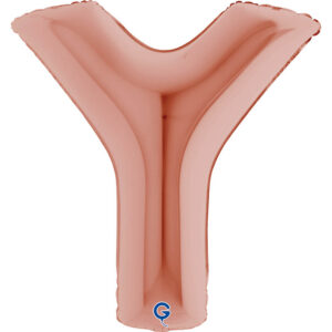 Letter Y Rose Gold 40inc