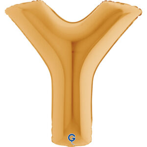 Letter Y Gold 40inc