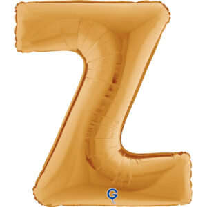 Letter Z Gold 40inc