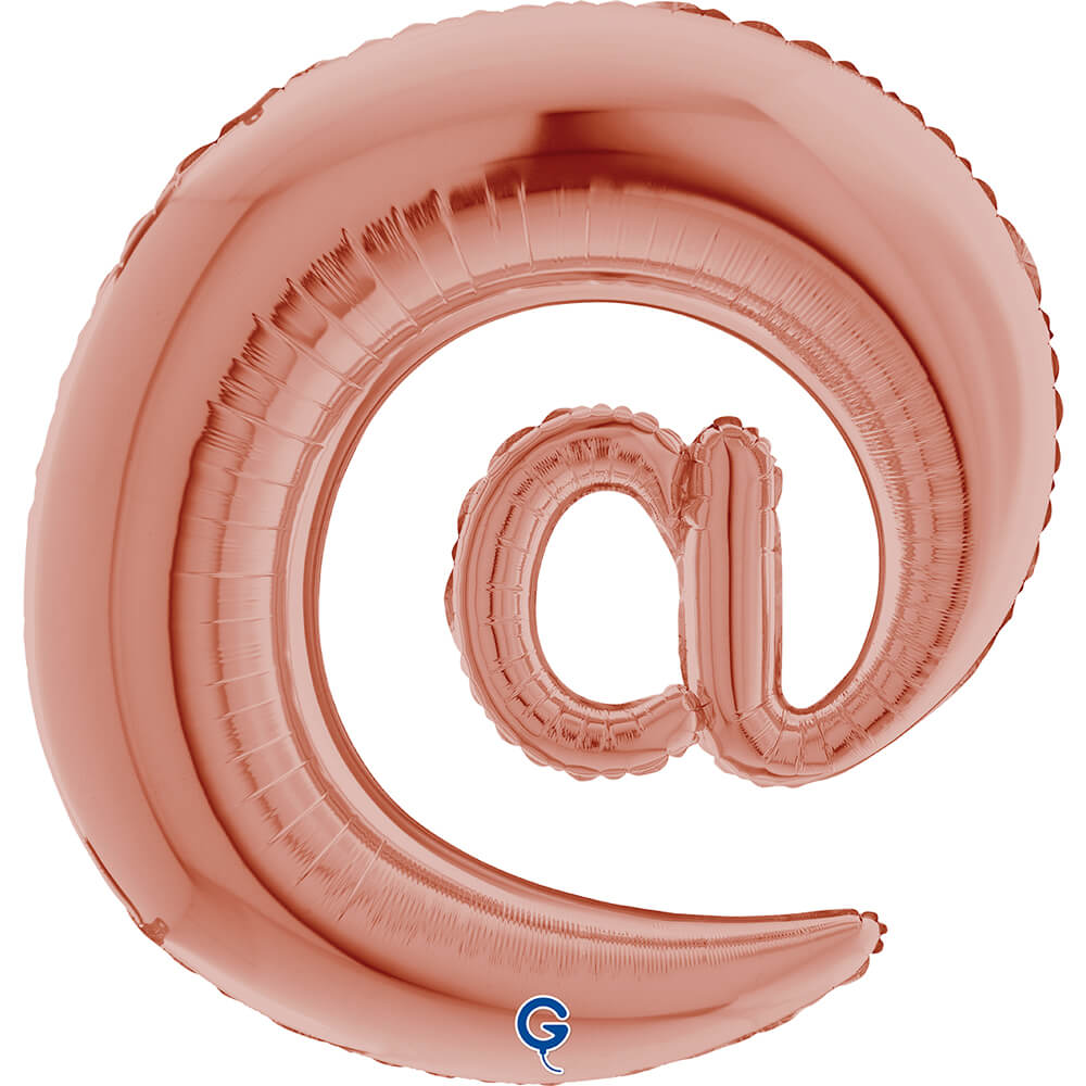 Symbol At Rosé Goud 102cm