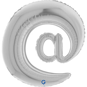 Symbol At Silver 40inc