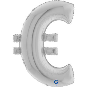 Symbol Euro Silver 40inc