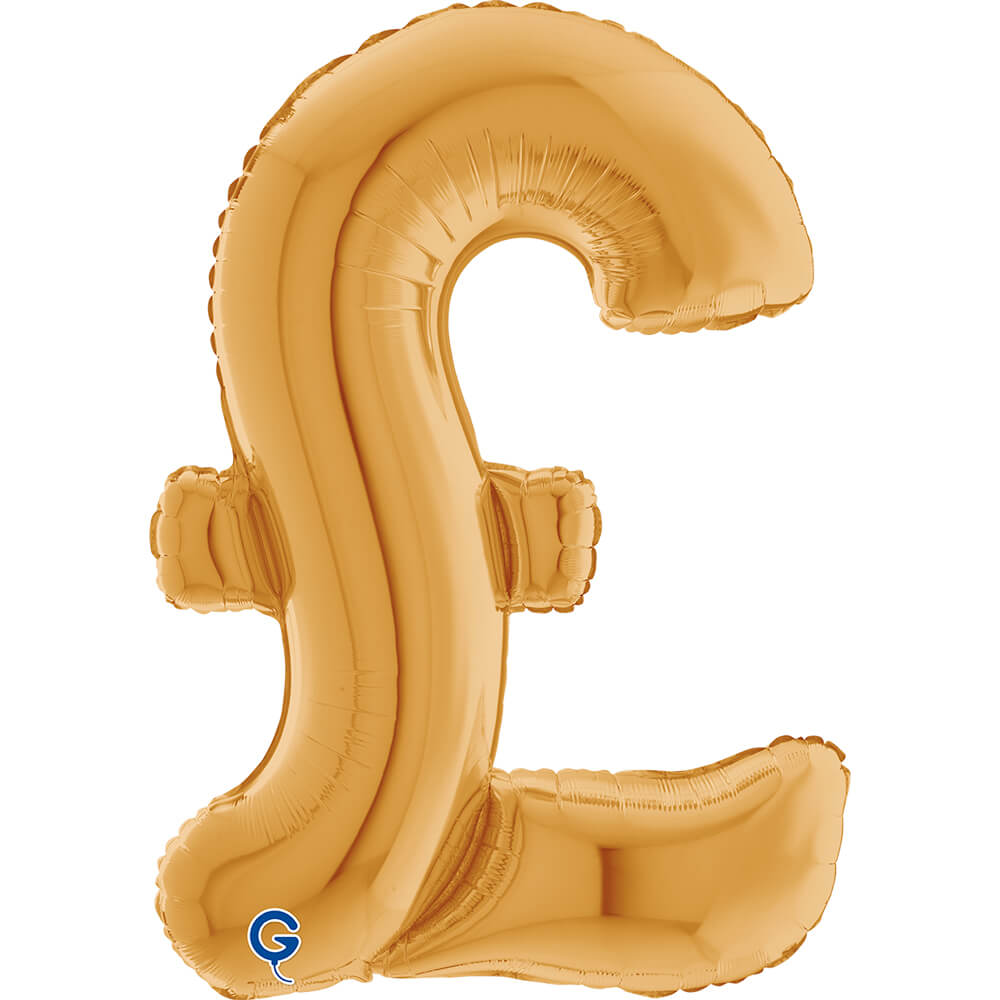 Symbol Sterling Goud 102cm