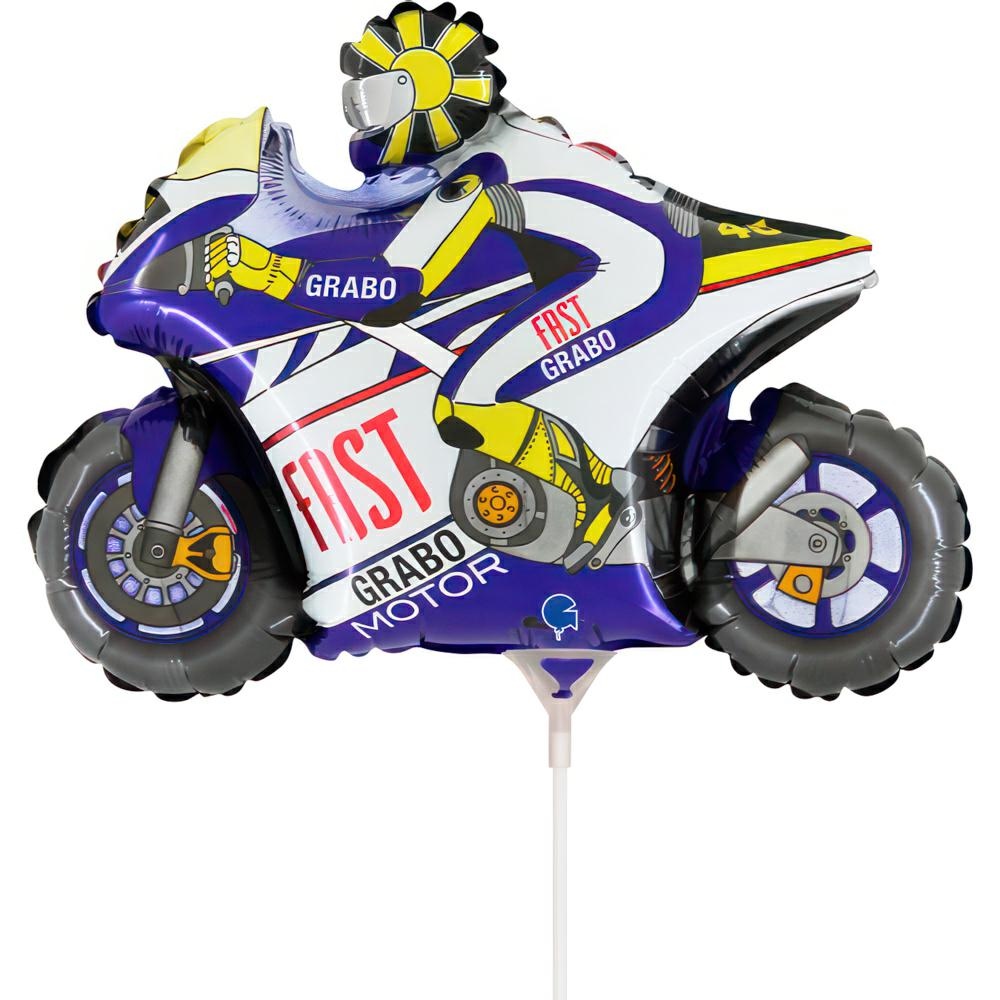 Moto GP 2007 Blauw mini