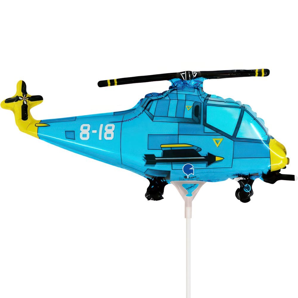 Helicopter Blauw mini