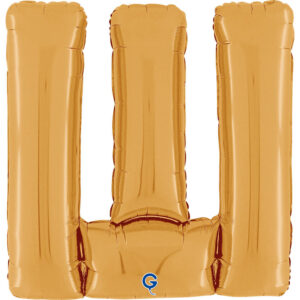 Cyrillic Letter S Gold 40inc