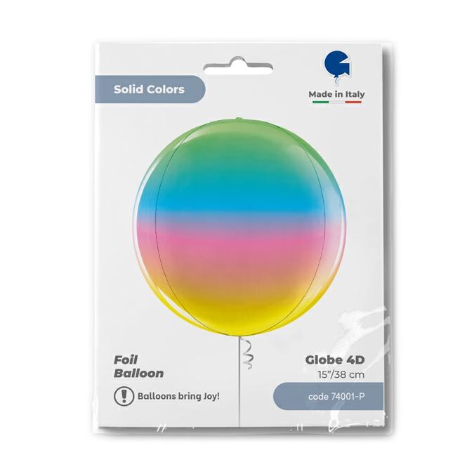 Bol 38cm Regenboog 4D