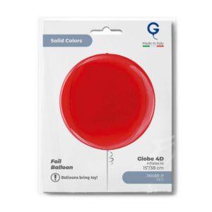 Globe 15inc Red 4D