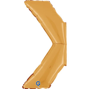 Cyrillic Letter Z Gold 40inc