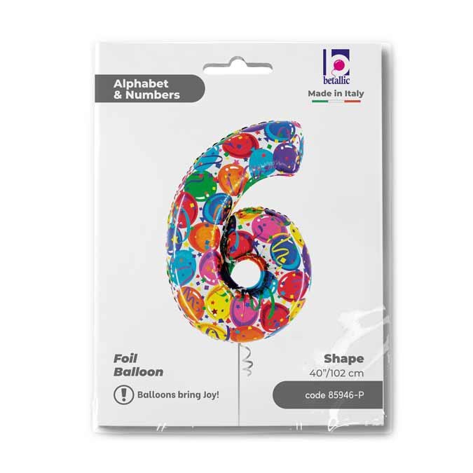 Party Megaloon Six 102cm