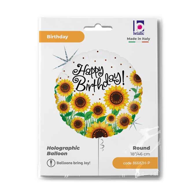 R18 Sun Sunflowers Birthday