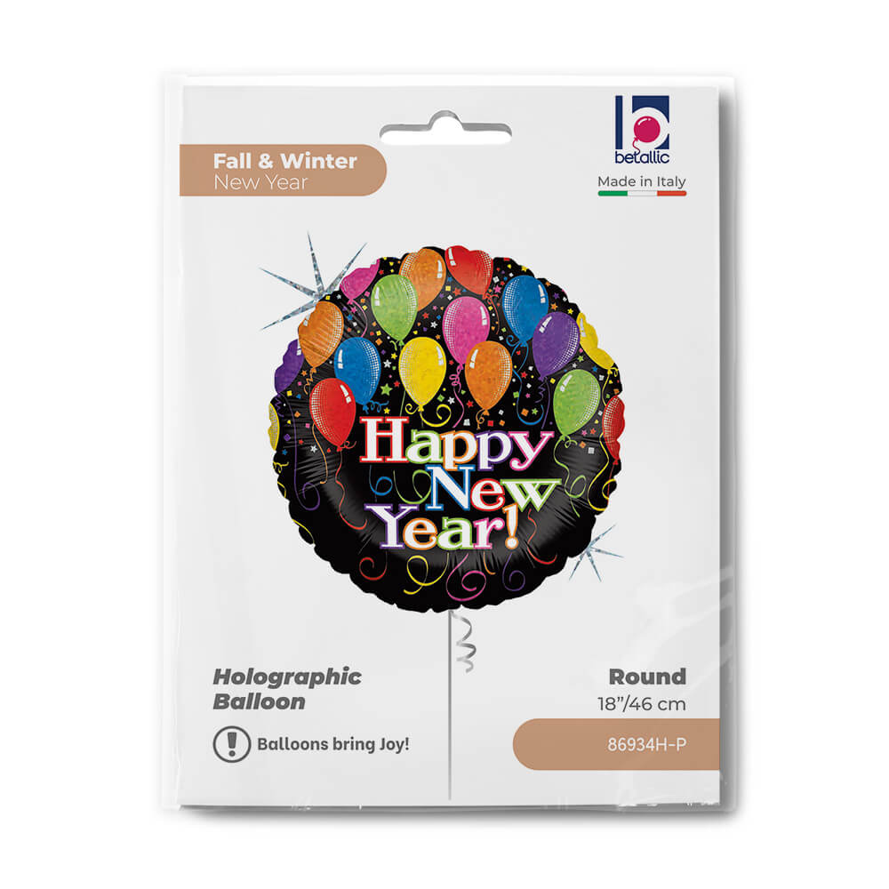 R18 Party Balloons New Year - Afbeelding 2