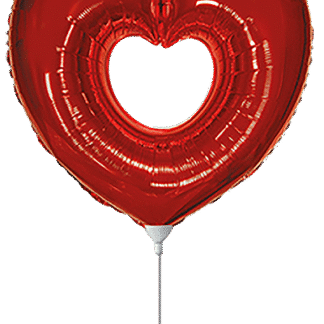 Hart Shape - Mini - Rood