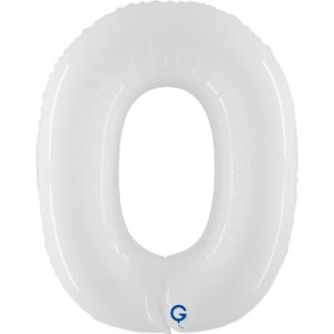 Number 0 White Fluo 40inc