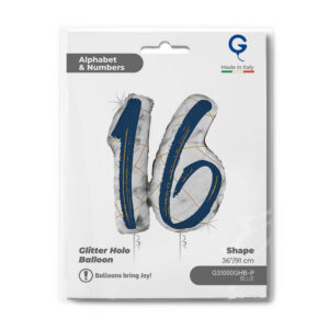 Marble Mate Numbers 16 Blue