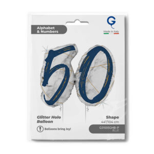 Marble Mate Numbers 50 Blue