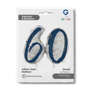 Marble Mate Numbers 60 Blue