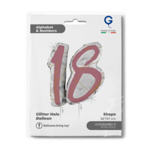 Marble Mate Numbers 18 Rose Gold