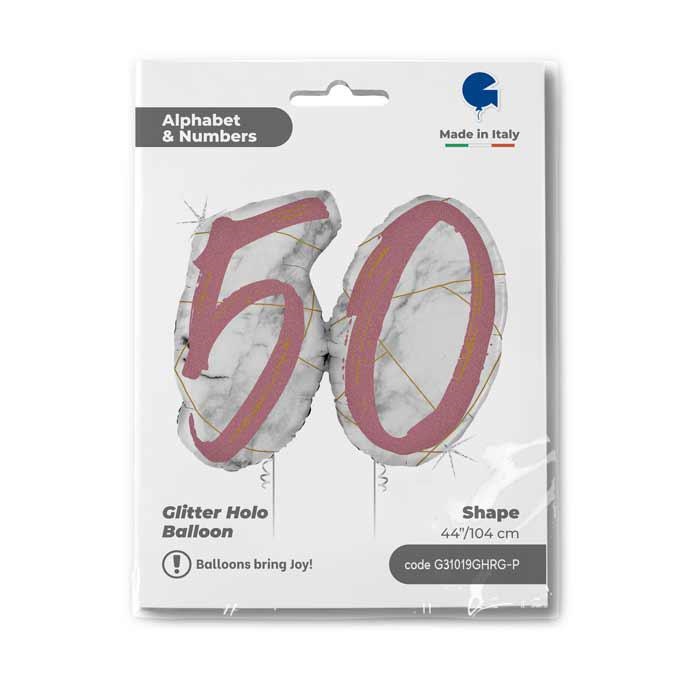 Marble Mate Numbers 50 Rosé Goud