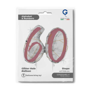 Marble Mate Numbers 60 Rose Gold