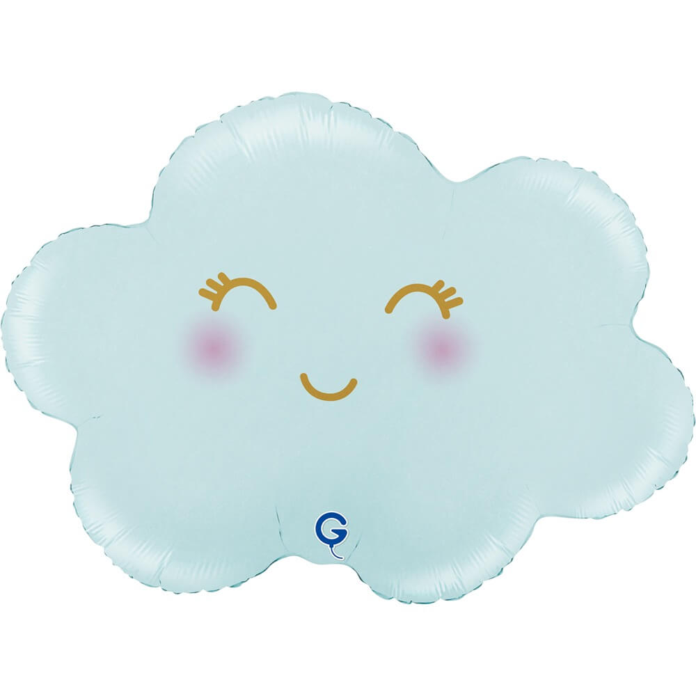 Cloud Satin Pastel Blauw