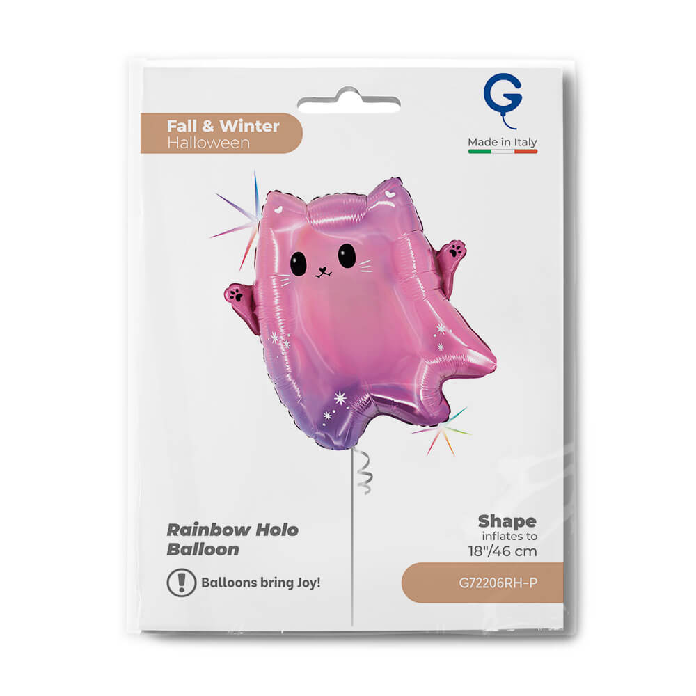 Kawaii Ghost Cat - Afbeelding 2