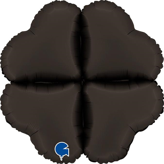 Basis Harten Medium 41cm Satin Fumé Zwart