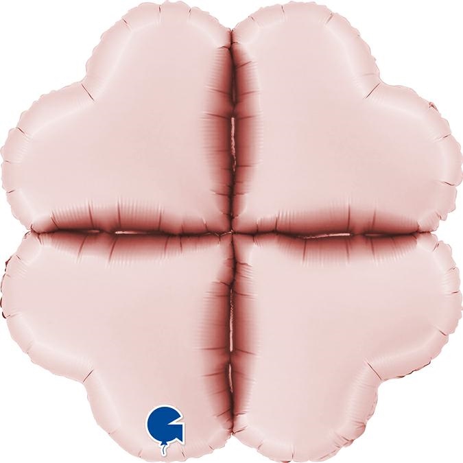 Basis Harten Maxi 61cm Satin Pastel Roze