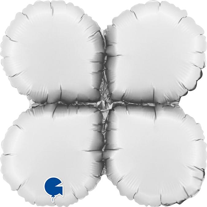 Base Drops Mini 33cm Satin Wit