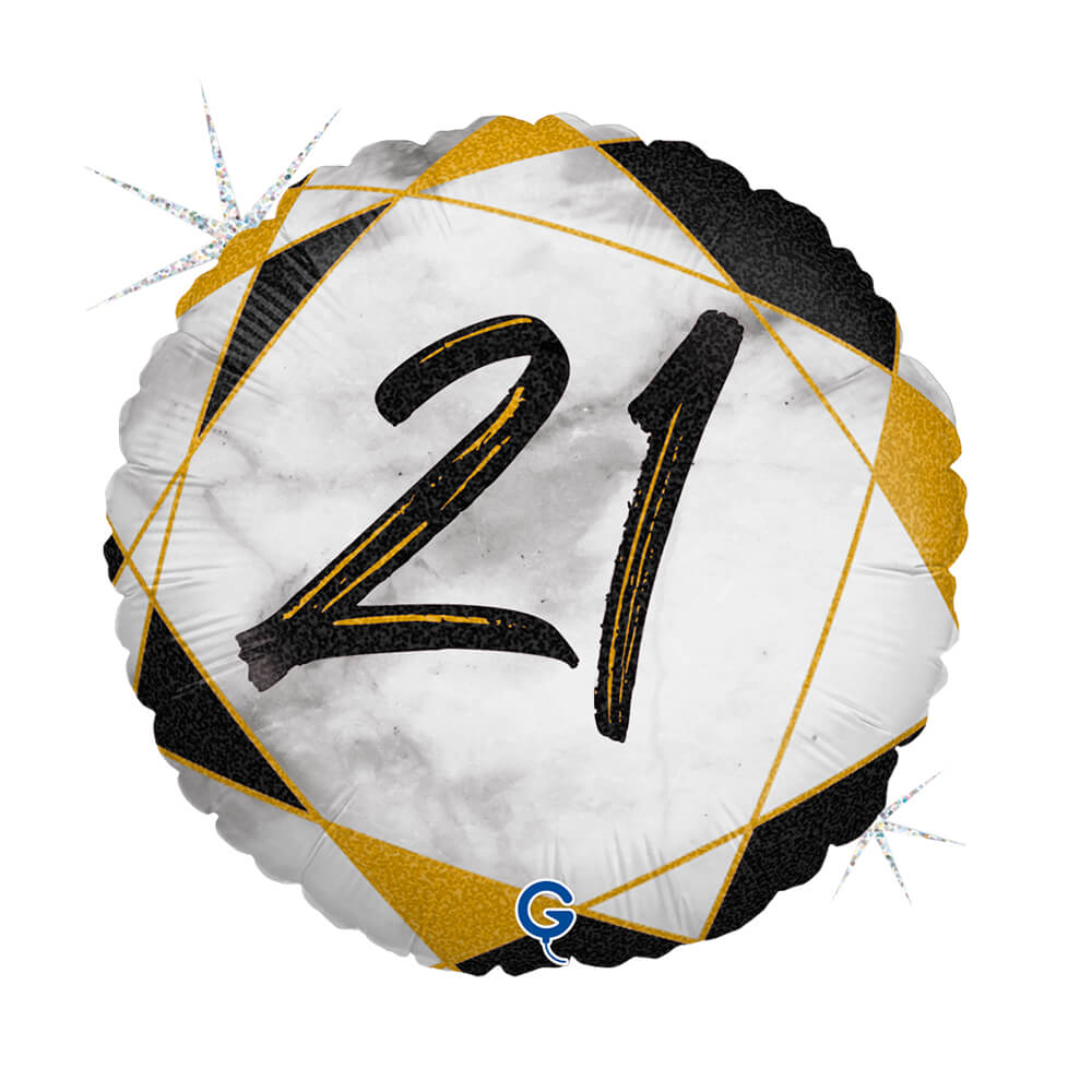 R18 Marble Mate 21 Zwart