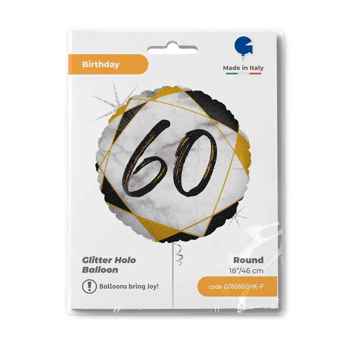 R18 Marble Mate 60 Zwart