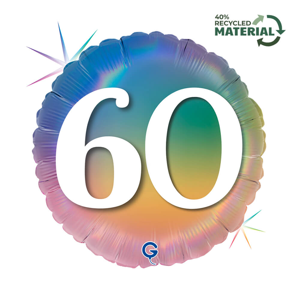 R18 Happy 60 Colourful Regenboog